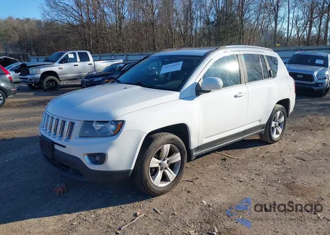 2015 Jeep Compass High Altitude Edition из США, поврежденный, VIN 1C4NJDEB6FD117894